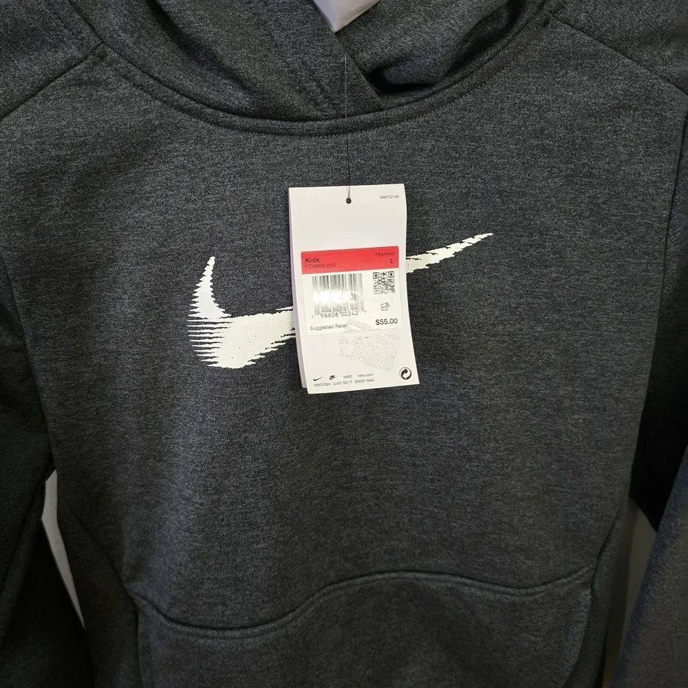 Nike Kids Gray Hoodie